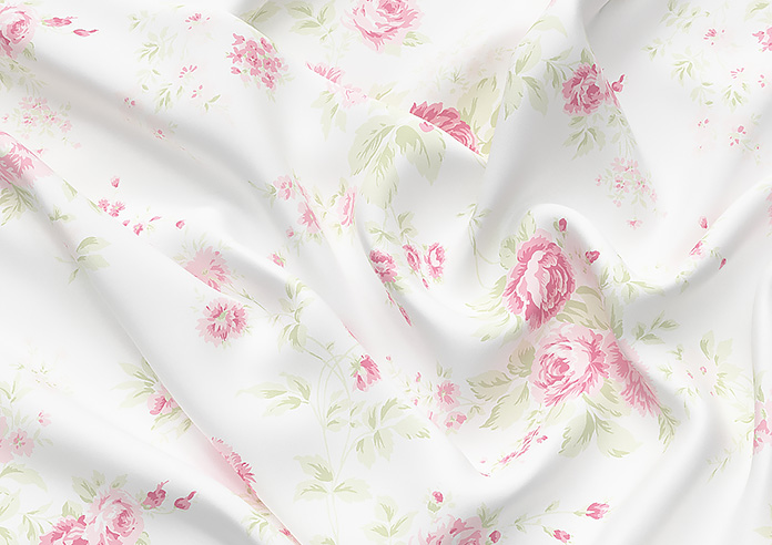 Shabby Chic by Rachel Ashwell Wildflower, Rose - Made to Measure Curtains - Image 4